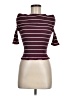 Assorted Brands Burgundy Short Sleeve Top Size M - photo 1