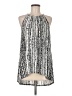 Essentials by Milano Silver Gray Sleeveless Blouse Size M (estimated) - photo 1