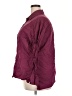 Unbranded Burgundy Long Sleeve Blouse Size 3X - photo 5
