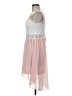By & By 100% Polyester Pink Cocktail Dress Size 9 - photo 5