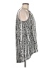 Essentials by Milano Silver Gray Sleeveless Blouse Size M (estimated) - photo 4