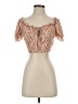 Shein Pink Short Sleeve Blouse Size S - photo 1