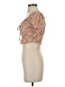 Shein Pink Short Sleeve Blouse Size S - photo 5
