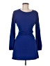 Unbranded Solid Blue Casual Dress Size M - photo 1