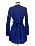 Unbranded Solid Blue Casual Dress Size M - photo 2