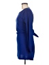 Unbranded Solid Blue Casual Dress Size M - photo 5