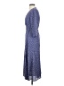 MNG Suit 100% Polyester Polka Dots Blue Casual Dress Size 2 - photo 5