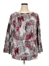 Ruby Rd. 100% Polyester Animal Print Silver Pullover Sweater Size 2X - photo 1