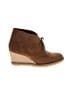 J.Crew 100% Leather Brown Ankle Boots Size 7 - photo 1