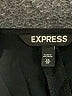 Express 100% Rayon Solid Black Casual Dress Size XS - photo 4