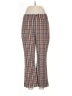 CAbi Plaid Red Casual Pants Size 6 - photo 1