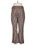 CAbi Plaid Red Casual Pants Size 6 - photo 2