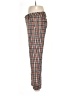 CAbi Plaid Red Casual Pants Size 6 - photo 5