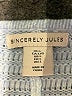 Sincerely Jules Blue Pullover Sweater Size L - photo 7