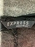 Express 100% Polyester Black Long Sleeve Blouse Size 9 - 10 - photo 7