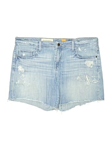 Pilcro and the Letterpress Denim Shorts (view 1)