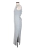 Shein Solid Gray Casual Dress Size S - photo 5