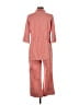 Erdem 100% Cotton Tweed Pink Jumpsuit Size 4 - photo 2