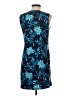 Lands' End 100% Baumwolle Tropical Floral Blue Cocktail Dress Size S - photo 2