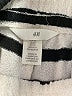 H&M Stripes Ivory Shorts Size XS - photo 3