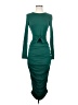 Shein Green Cocktail Dress Size 4 - photo 1