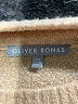 Oliver Bonas Color Block Tan Pullover Sweater Size UK 8 / US 4 - photo 7