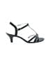 Rampage Black Sandals Size 7 1/2 - photo 1