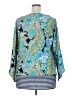 New Directions Teal 3/4 Sleeve Blouse Size 2X - photo 2