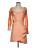 Jonathan Simkhai Solid Orange Cocktail Dress Size 2 - photo 1