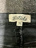 Listicle Hearts Black Denim Shorts Size 27 waist - photo 3