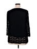 J.t.b. Black 3/4 Sleeve Top Size 1X - photo 2
