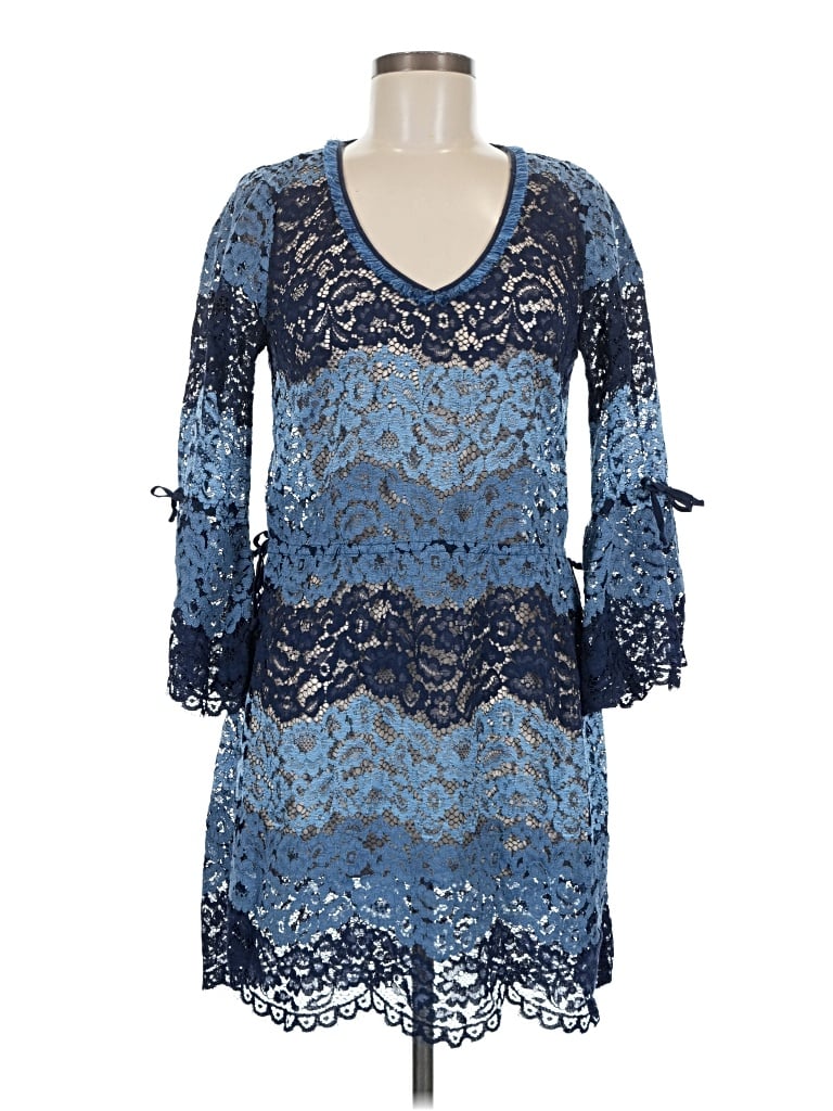 Pre-owned Calypso St Barth Cocktail Dress In Blue