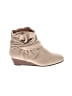 Comfortiva Tan Ivory Ankle Boots Size 10 - photo 1