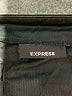 Express 100% Acetate Solid Black Formal Skirt Size 7 - 8 - photo 4