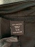 Express 100% Acetate Solid Black Formal Skirt Size 7 - 8 - photo 5