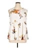 Lone Lux Ivory Sleeveless Blouse Size 1X - photo 1