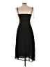 Aqua 100% Polyester Solid Black Cocktail Dress Size M - photo 2