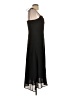 Aqua 100% Polyester Solid Black Cocktail Dress Size M - photo 4