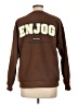 Assorted Brands Graphic Brown Sweatshirt Size L (estimated) - photo 2