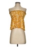 Shein 100% Rayon Yellow Tube Top Size S - photo 1
