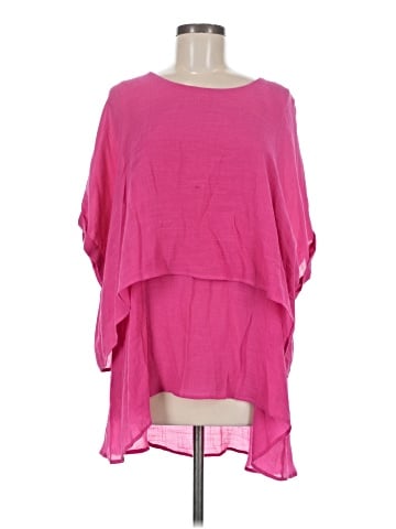 Umgee Short Sleeve Blouse (view 1)