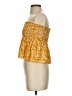 Shein 100% Rayon Yellow Tube Top Size S - photo 5