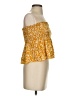 Shein 100% Rayon Yellow Tube Top Size S - photo 4