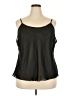 Dialogue 100% Polyester Black Sleeveless Blouse Size 3X - photo 1
