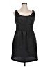 Shoshanna 100% Polyester Solid Black Cocktail Dress Size 16 - photo 1