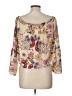 Love, Fire 100% Polyester Ivory 3/4 Sleeve Blouse Size L - photo 2