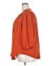 Torrid 100% Polyester Orange 3/4 Sleeve Blouse Size 2X Plus (2) - photo 5