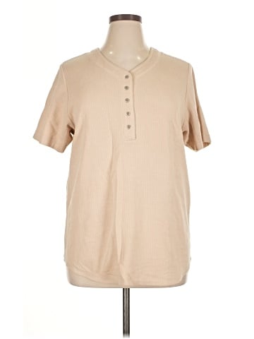 Fashion Bug Short Sleeve Henley (view 1)