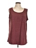 Unbranded Burgundy Sleeveless Top Size L - photo 1