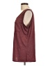 Unbranded Burgundy Sleeveless Top Size L - photo 5